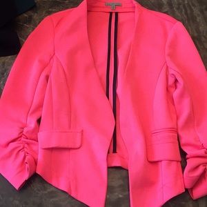 Neon pink blazer | Charlotte Russe